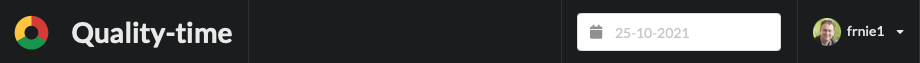 Logged in screenshot