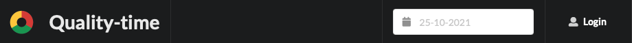 Logged out screenshot